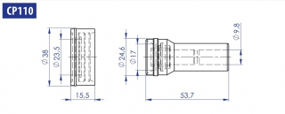Наконечник катушки зажигания CP110 (TESLA)